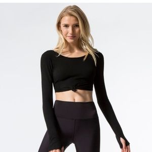 Spiritual gangster crop top